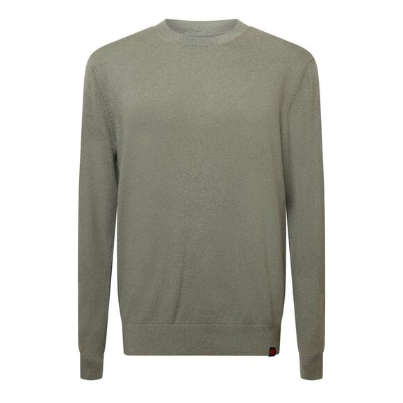 Jack And Jones Mens Brooks Cashmere Blend Relaxed Fit Sweater Top / Dusty Green